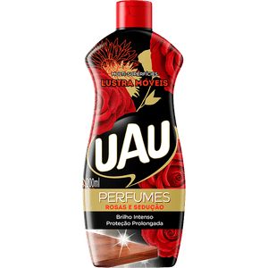 LUSTRA MOVEIS UAU 200ML ROSA E SEDUCAO